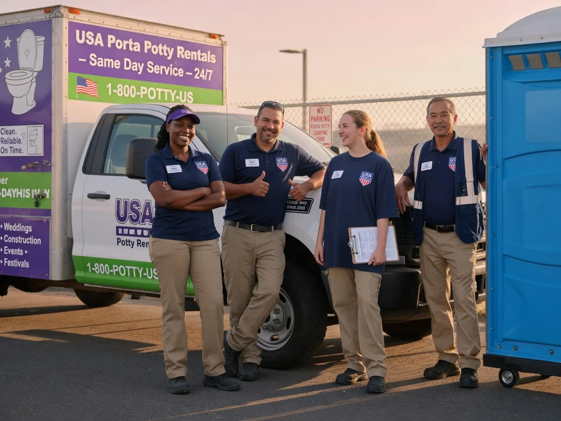 Porta Potty Rental company in Newark, MD