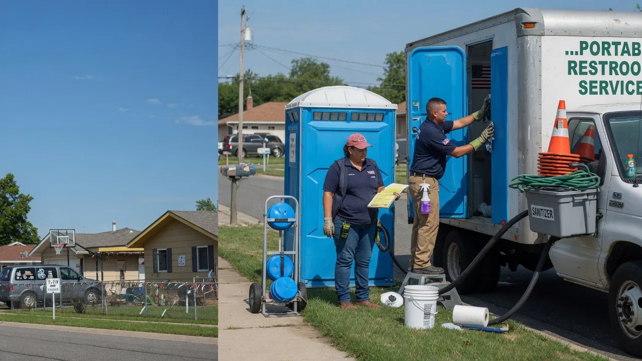 Portable Toilet Rental in Newark, MD near me